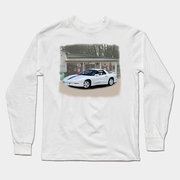 1994 Pontiac Trans AM 25th Anniversary Long Sleeve T-Shirt by Permages LLC